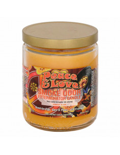 Smoke Odor Candle Peace & Love