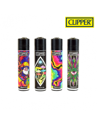 Clipper Lighter Psychedellic Collection