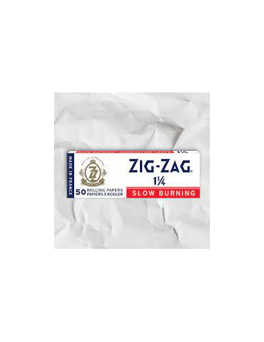 Zig Zag White 1 & 1/4